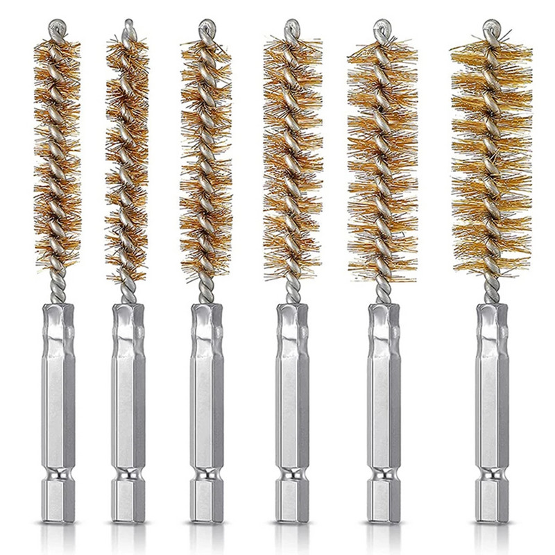 Stiepļu caurules mašīnu tīrīšanas birstes krāsas noņemšanas līdzeklis rūsas tīrītājs metāla rokturis, skursteņa mazgāšana, pulēšanas instrumenti 8/10/12/15/17/19mm