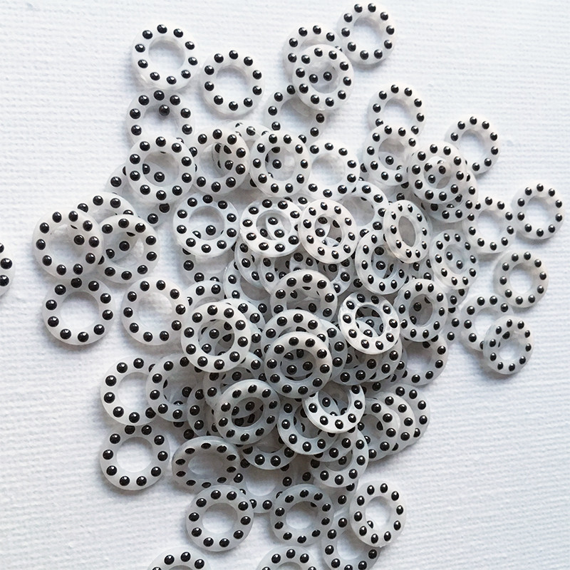 4 gab. Naža gultņa paplāksne Daļa Nazis Keramikas balts lodīšu gultnis Stiprinājuma atvēršanas instrumenti