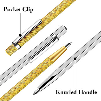 1PC твърдосплавен накрайник, писалка за офорт на метал Carve Engraver Scriber инструменти за неръждаема стомана, керамика, стъкло и заваряване