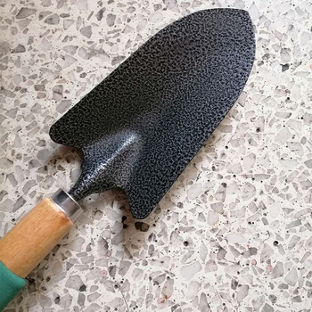 36 см дълъг инструмент за градинско засаждане Голяма заострена лопата Малка лопата с дървена дръжка Засаждане на саксия Лопата за разсаждане в рохкава почва