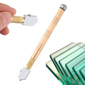 Professzionális csúszásgátló fém fogantyús kéziszerszámok barkácsvágott csempe tükör vágótartozékok üvegvágó gyémánt vágófej