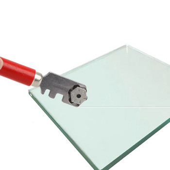 1Pcs Window Craft Професионална резачка за стъклени плочки за 130 mm Инструменти за стъклени ножове с диамантен връх Преносим ръчен инструмент за резачка за стъкло