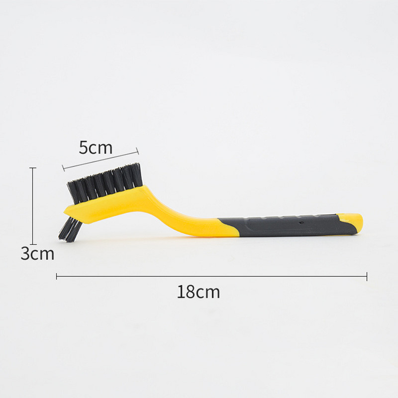 1 db mini tisztítókefe nejlon/sárgaréz/rozsdamentes acél kefék rozsdaeltávolító tisztító polírozó eszköz otthoni kerthez és műhelyekhez