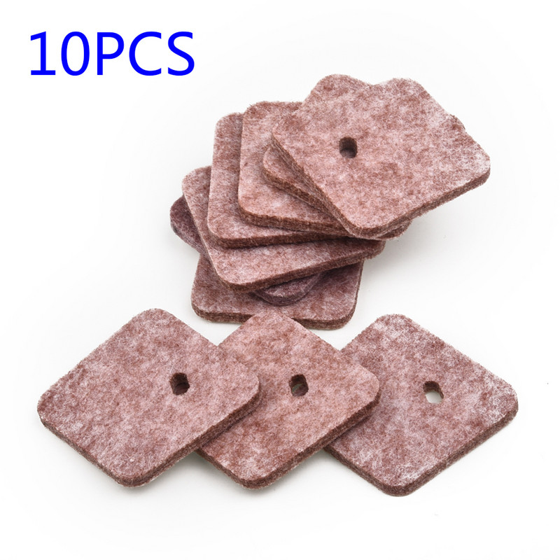 10 buc. Filtru de aer combustibil pentru Stihl FS38 FS45 FS46 FS55 FS55R KM55 Piese pentru ferăstrău Accesorii pentru tuns șir Filtre de aer combustibil