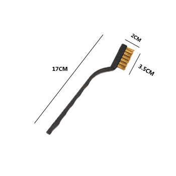1/3 бр. Мини метални четки за премахване на ръжда Четки за почистване на месинг Полиращи метални четки Инструменти за почистване Домашни комплекти Телена четка