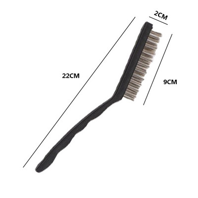 1/3tk Mini metallist rooste eemaldamise harjad Messing Puhastusharjad Poleerimine Metalliharjad Puhastusvahendid Kodukomplektid traathari