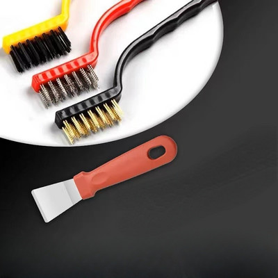 1/3tk Mini metallist rooste eemaldamise harjad Messing Puhastusharjad Poleerimine Metalliharjad Puhastusvahendid Kodukomplektid traathari