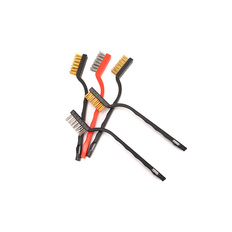 1/3tk Mini metallist rooste eemaldamise harjad Messing Puhastusharjad Poleerimine Metalliharjad Puhastusvahendid Kodukomplektid traathari