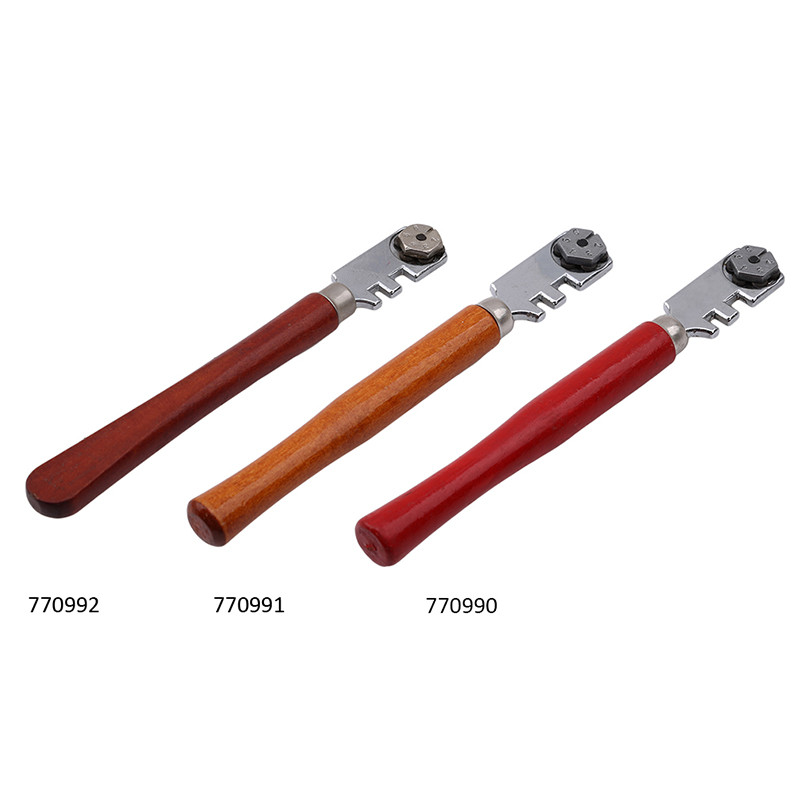 Profesionalus langų stiklo plytelių pjaustytuvas rankiniam įrankiui 130 mm stiklo pjaustytuvai su deimantiniais antgaliais Nešiojami stiklo pjaustytuvai