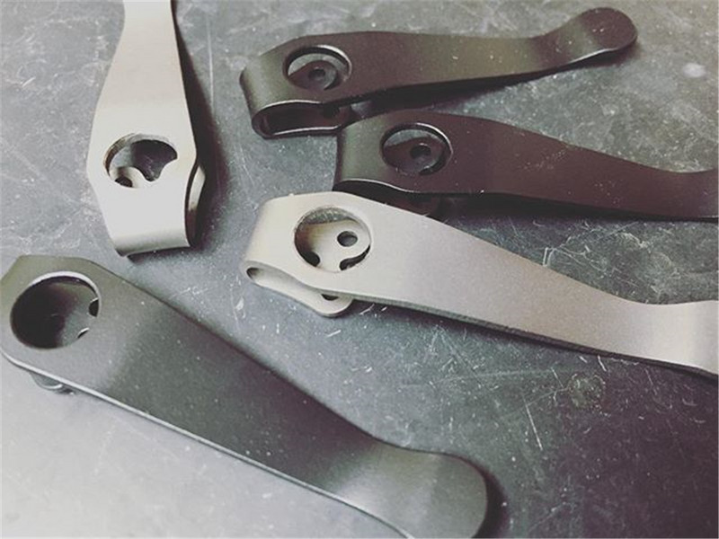 6al-4v Titanium stražnja kopča džepni nož kopča duboka stezaljka za nošenje džepna kopča za Spyderco sklopivi džepni nož DIY pribor