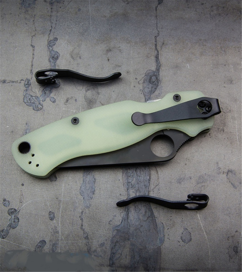 6al-4v Titanium stražnja kopča džepni nož kopča duboka stezaljka za nošenje džepna kopča za Spyderco sklopivi džepni nož DIY pribor