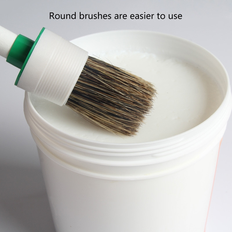 Automatikus részletező kefe műanyag nyelű kenőanyag-felhordó kefe belső külső tisztítókefe Gumikefék M4YD járműhöz