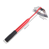 Kaasaskantav karastatud õõnes kõblas käeshoitav umbrohutõrje reha istutamine juurviljafarm Aed Põllumajandus umbrohutõrjetööriist Aiavidin