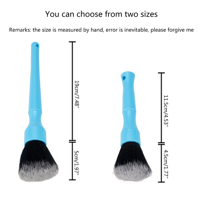 Īpaši mīksta auto salona detaļu suka PP vilnas izturīgas automašīnu paneļu putekļu birstes