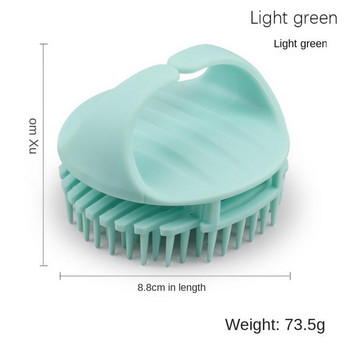 US Japanese and Korean Explosive Shampoo Brush Personal Care Shampoo Massage Brush Manufacturers Silicone Massage Shampoo Brush