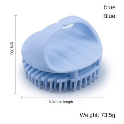 Amerikai japán és koreai robbanékony sampon ecset testápoló sampon masszázskefe gyártók szilikon masszázs sampon kefe