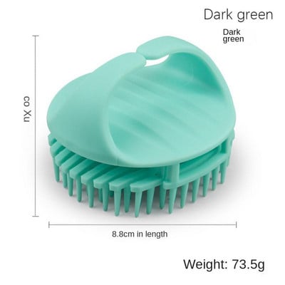 Amerikai japán és koreai robbanékony sampon ecset testápoló sampon masszázskefe gyártók szilikon masszázs sampon kefe