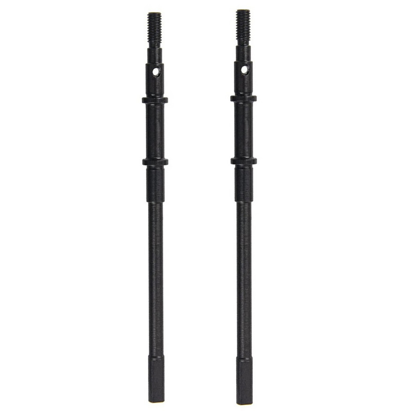 Αντικαταστήστε τους άξονες μετάδοσης κίνησης CVD μπροστινού πίσω άξονα για AXIAL SCX10 II 90046 90047 1/10 RC Ανταλλακτικά αναβάθμισης από ανοξείδωτο χάλυβα υψηλής ποιότητας