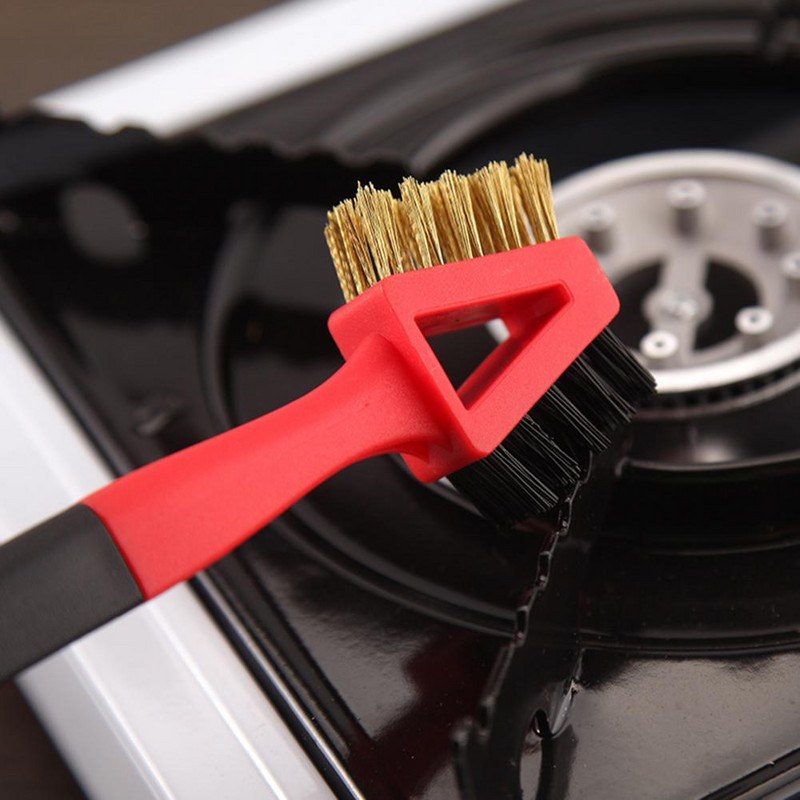 Praktilise ergonoomilise käepidemega gaasipliidi puhastushari 4-1 roosteplekieemaldaja gaasipliit pliidiplaadi puhastuskühvel