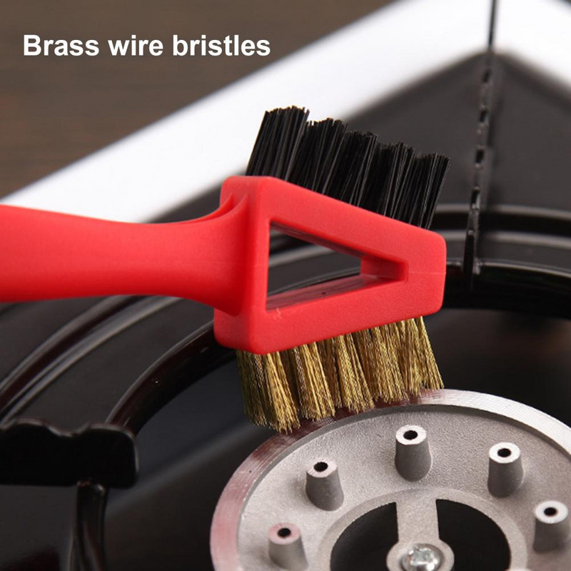 Praktilise ergonoomilise käepidemega gaasipliidi puhastushari 4-1 roosteplekieemaldaja gaasipliit pliidiplaadi puhastuskühvel