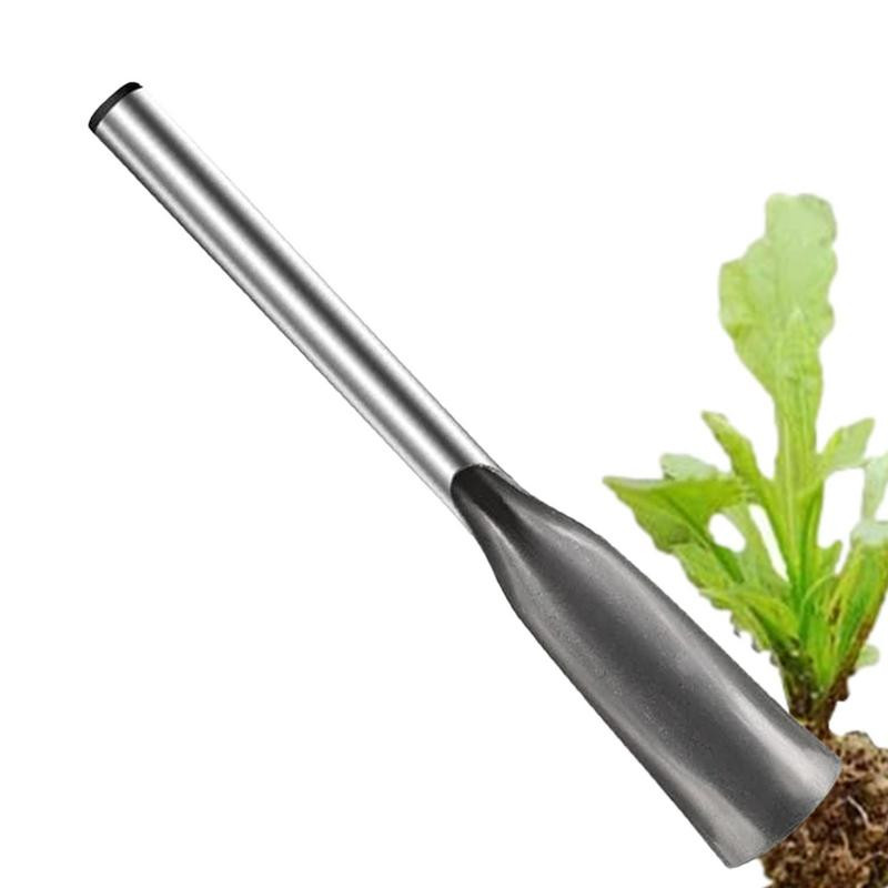 Mažas sodo kastuvas Nerūdijančio plieno rūdims atsparus kastuvas greitesniam darbui Kasimas Ravėjimas Nešiojamas vientisas rankinis mentele