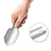 Rozsdamentes acél lapát Kertészet virágföldek Lapát Kézi simító Mini viráglapát kültéri kempingeszköz kert Kis lapát