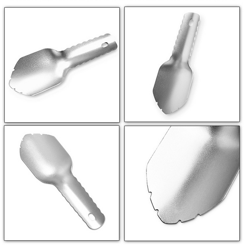 Rozsdamentes acél lapát Kertészet virágföldek Lapát Kézi simító Mini viráglapát kültéri kempingeszköz kert Kis lapát