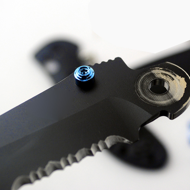 2 KOM. Nož od titanijske legure, klin za palac, nož, gumb, zakovica, vijci, čavao za Benchmade Griptilian 551 552 553 710 730 940 Popravak