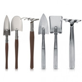 3x Kastuvas kastuvas grėblys, plastikinis / nerūdijančio plieno rankena, mini sodo augalų įrankis vaikams sodo žaislas, gėlių bonsai