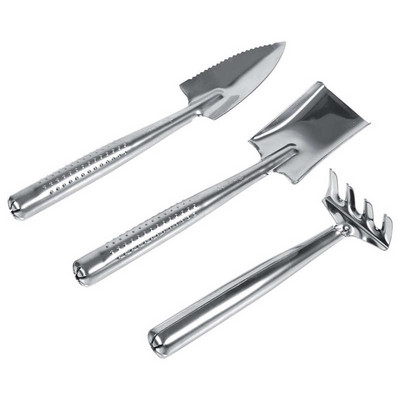 3x Kastuvas kastuvas grėblys, plastikinis / nerūdijančio plieno rankena, mini sodo augalų įrankis vaikams sodo žaislas, gėlių bonsai