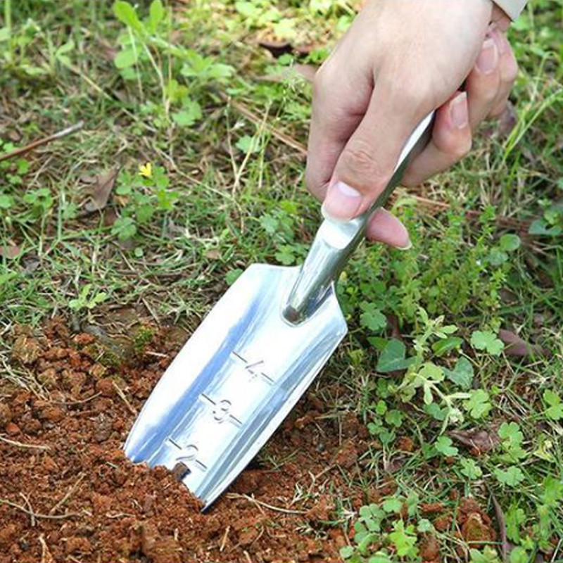 1Pcs Πολυλειτουργικό φτυάρι κήπου Τσουγκράνα Επαγγελματικό ανοξείδωτο ατσάλι αγροτικό φτυάρι Εργαλεία κηπουρικής φύτευσης αγροτικού σπιτιού