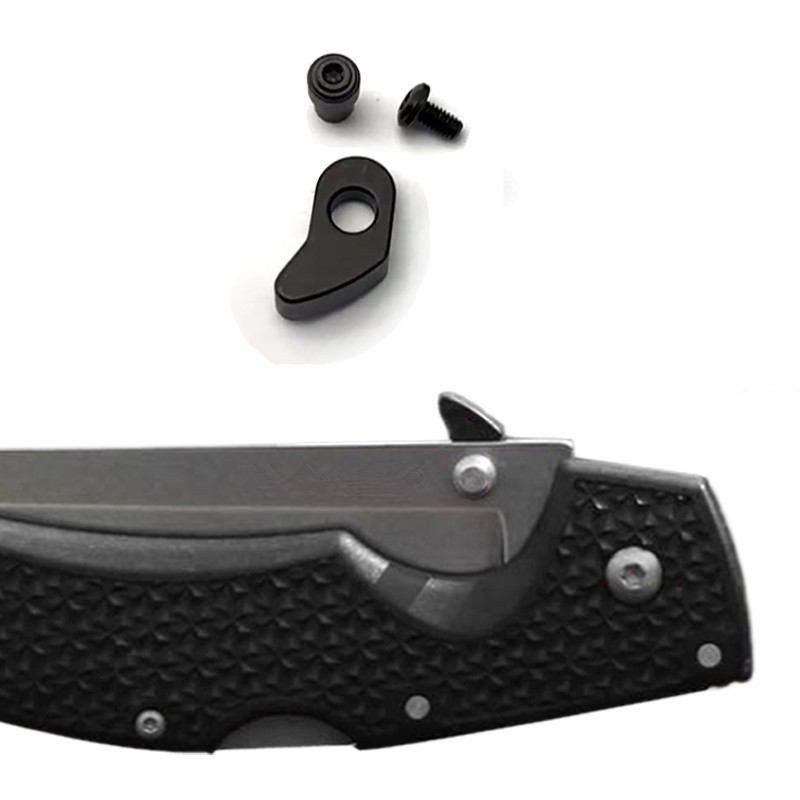 1Kiirelt avatav nuga, konks-tõukurnael külma terase jaoks Recon 1 / Voyager kokkupandav taskunuga DIY tarvikud