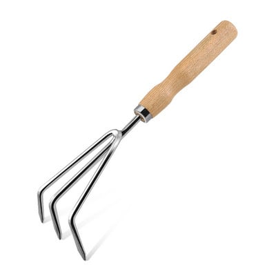 Kertészeti kézi simító gereblye villa rozsdaálló kertészeti munkaeszköz kerti erkély növényekhez Ellátási nerg