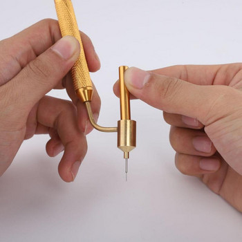 Наклонена писалка за боядисване Fine Line 0,5/0,7MM Накрайник Fine Line Fluid Writer Апликатор Pen Precision Touch Up Paint Идеална за каменни стърготини