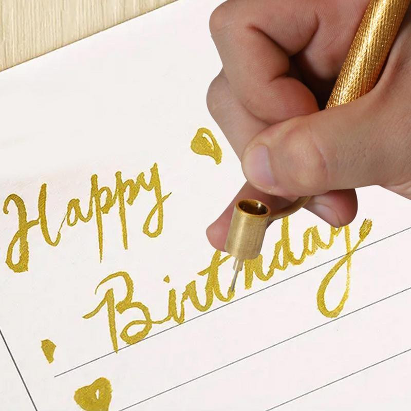 Ferde finom vonalú festéktoll, 0,5/0,7 mm-es hegyű, finom vonalú, folyékony írótoll, precíziós javítófesték, tökéletes sziklaforgácsokhoz