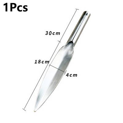 1 τεμ. Επαγγελματικό φτυάρι από φύλλα ιτιάς από ανοξείδωτο ατσάλι, μικρό παχύρρευστο κοφτερό φτυάρι για χώμα Εργαλεία κηπουρικής στο σπίτι χαλαρά