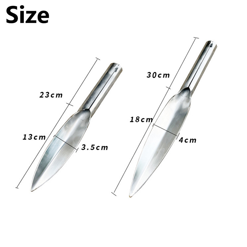 1 τεμ. Επαγγελματικό φτυάρι από φύλλα ιτιάς από ανοξείδωτο ατσάλι, μικρό παχύρρευστο κοφτερό φτυάρι για χώμα Εργαλεία κηπουρικής στο σπίτι χαλαρά