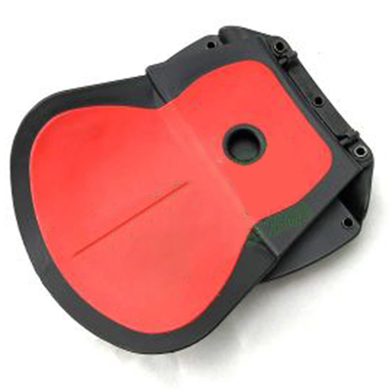 Jauns plastmasas revolvera maciņš Tactical Compact pistoles maciņa vidukļa korpuss, melns ātri noņemams piedurknes universālie maciņi