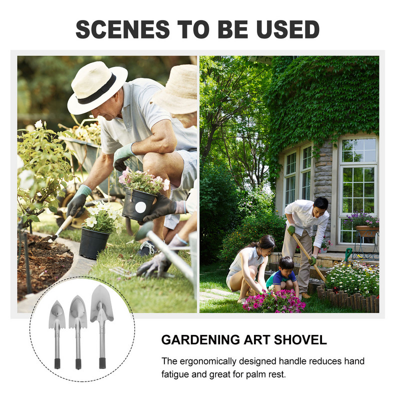 3buc lopeți de grădinărit lopeți mici lopeți de grădină lopeți de flori pentru săpat
