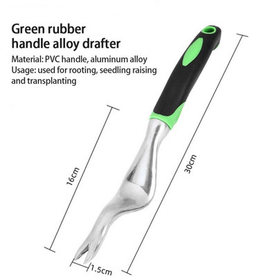Dārza instruments Rokas špakteļlāpstiņa Bonsai lāpsta grābeklis kultivators ravēšanas instrumenti ar ergonomisku rokturi Dārza zāliena lauksaimniecības zemes pārstādīšana