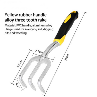 Dārza instruments Rokas špakteļlāpstiņa Bonsai lāpsta grābeklis kultivators ravēšanas instrumenti ar ergonomisku rokturi Dārza zāliena lauksaimniecības zemes pārstādīšana