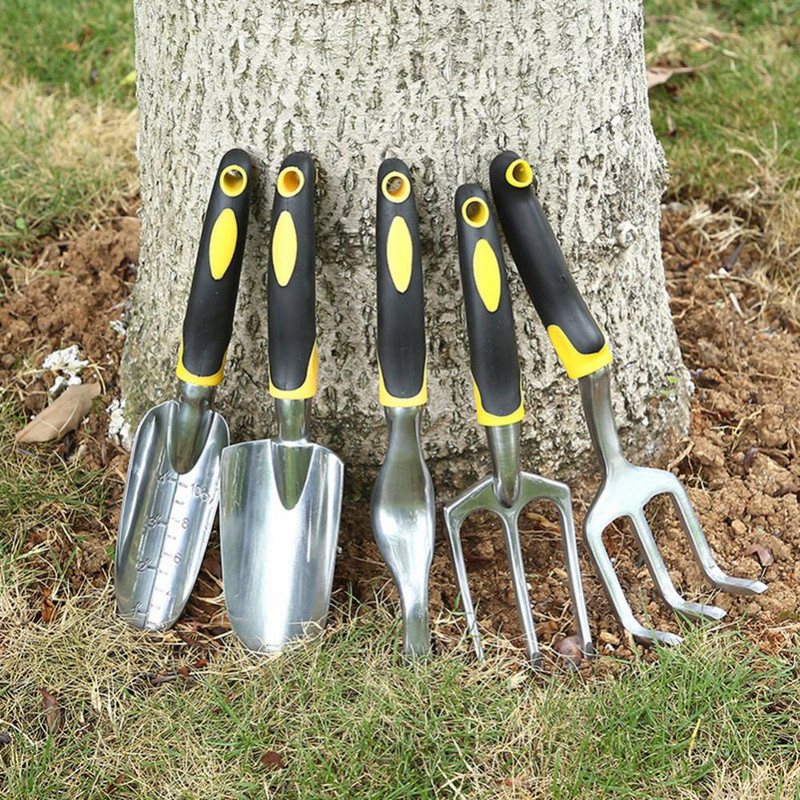 Dārza instruments Rokas špakteļlāpstiņa Bonsai lāpsta grābeklis kultivators ravēšanas instrumenti ar ergonomisku rokturi Dārza zāliena lauksaimniecības zemes pārstādīšana