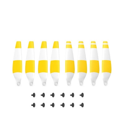 4 porų sraigtų mažo triukšmo RC drono mentės priedai, skirti DJI Mini 3 Pro dronams, aukštos kokybės lengvi plastikiniai priedai