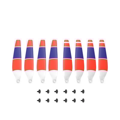 4 porų sraigtų mažo triukšmo RC drono mentės priedai, skirti DJI Mini 3 Pro dronams, aukštos kokybės lengvi plastikiniai priedai