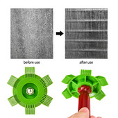 Universalus Fin Repair Comb Aušintuvas Oro Kondicionierius Įrankiai Kondensatorius Radiatoriaus tiesintuvas Auto Automobilio aušinimo sistemos valymo šepetys