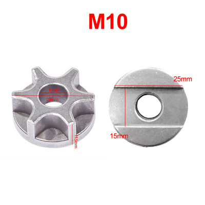 M10/M14/M16 grandininio pjūklo pavara, skirta 100/115/125/150/180 kampinio šlifuoklio keitimo pavarai Pjovimo žvaigždutė Grandininio rato grandininio pjūklo įrankiui
