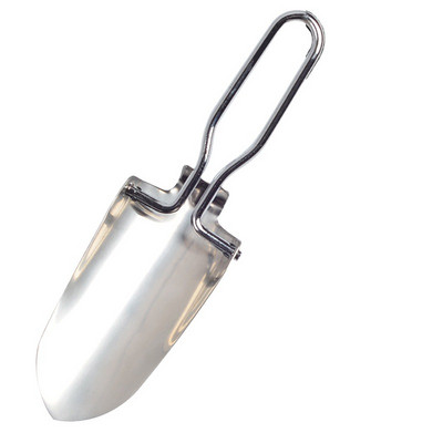 Mini unelte de grădină din oțel inoxidabil Lopă pliabilă pliabilă pentru camping în aer liber Instrument de lopată mică Spade Instrument de grădină Pachet de pânză