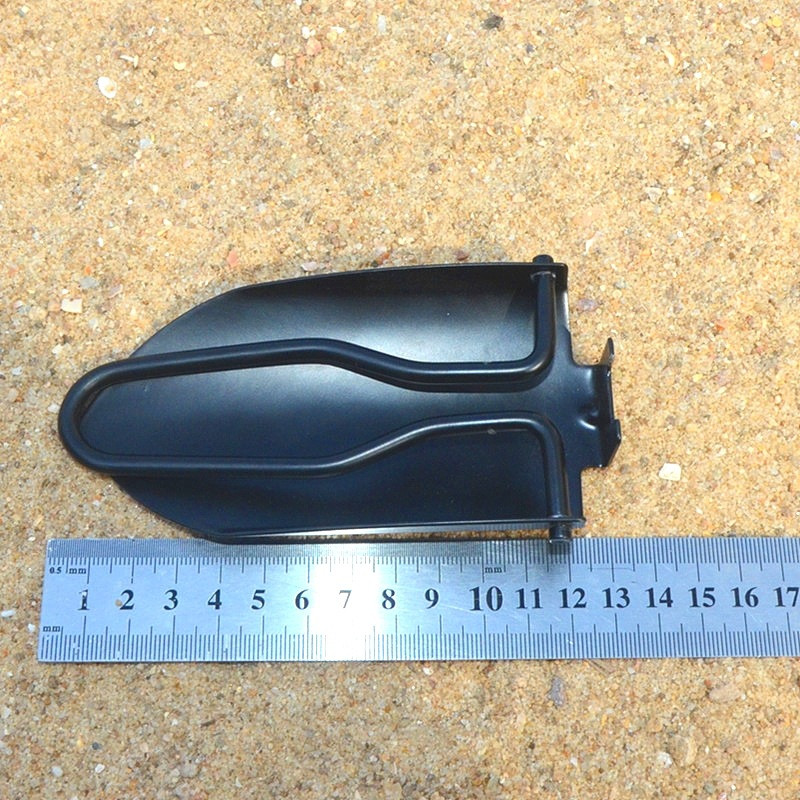 Mini unelte de grădină din oțel inoxidabil Lopă pliabilă pliabilă pentru camping în aer liber Instrument de lopată mică Spade Instrument de grădină Pachet de pânză