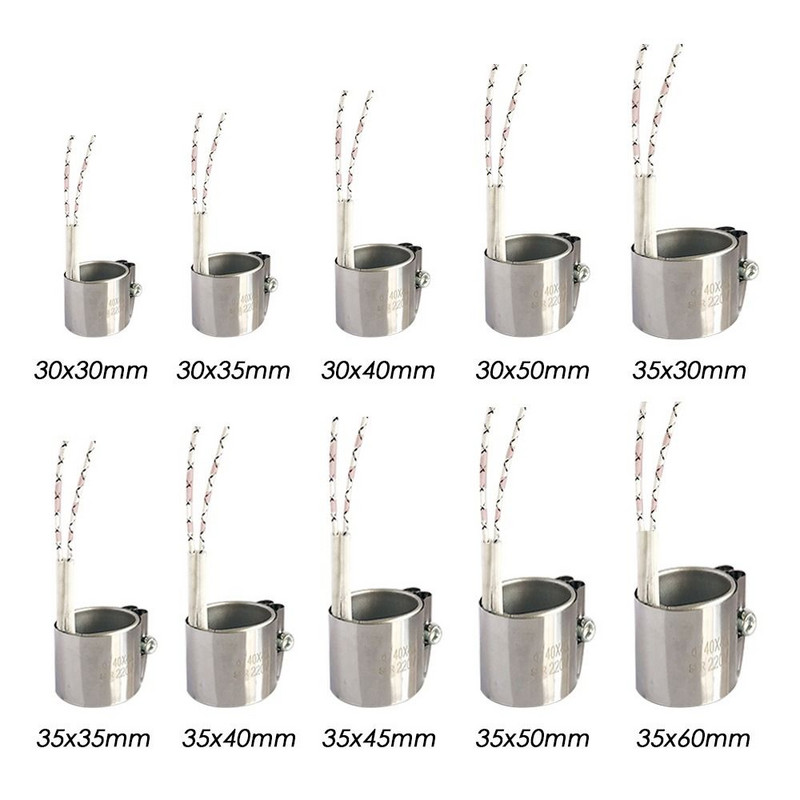 Sissepritsevormimismasina soojendusspiraal keraamiline soojendusrõngas Elektriline soojendusrõngas Põletusdüüs tünni soojendusrõngas