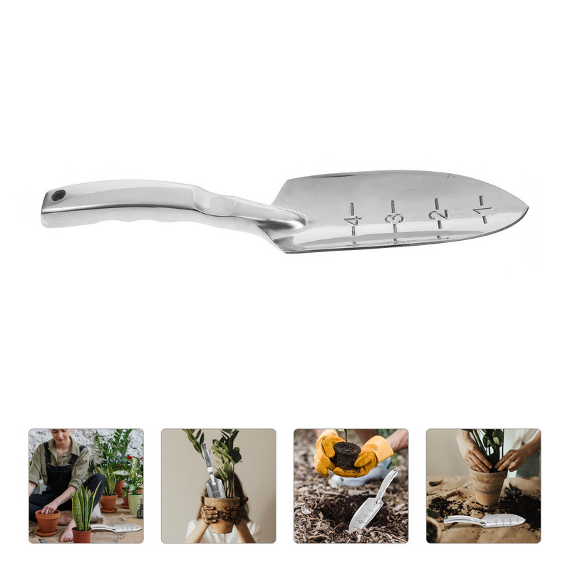 Sodo įrankis Mini Įrankiai Mentele Smailiais semtuvais Kasimas Nerūdijantis plienas Mažas